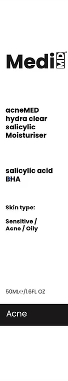 MediMD acneMED Hydra Clear Salicylic Moisturiser