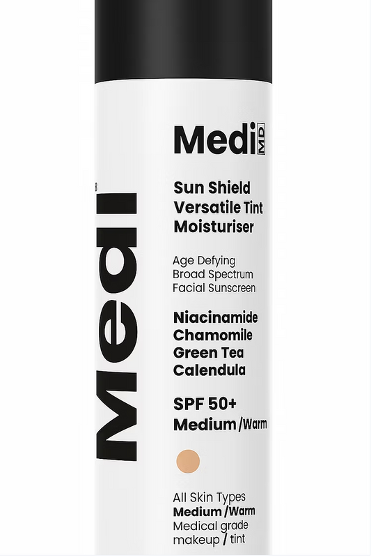 Sun Shield Versatile Tint Moisturiser SPF50 - Warm